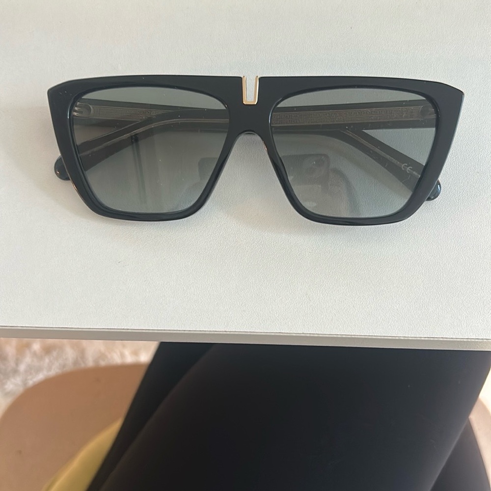 Givenchy Black Geometric Sunglasses